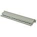 Cat. 6 / Class E 19" Patch Panel, 24 Ports, STP light grey - Foto miniatura 2